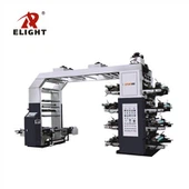 flexible Druckmaschine mit sechs Farben